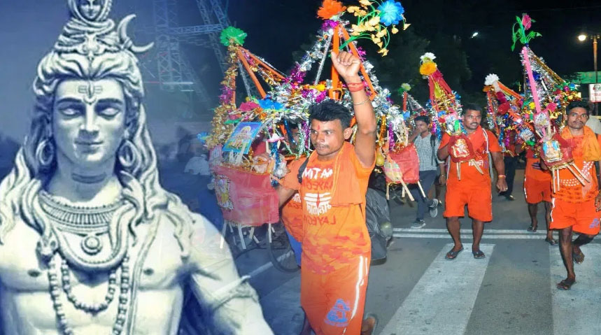 सात फीट से ऊंची कांवड़ नहीं ला पाएंगे शिवभक्त, डीजे पर भी इस बार रहेगा नियंत्रण