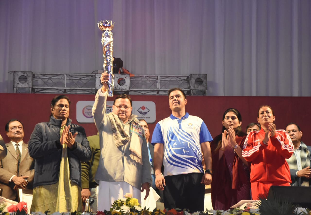 राष्ट्रीय खेल के शुभंकर, एंथम और लोगो की  भव्य लॉन्चिंग