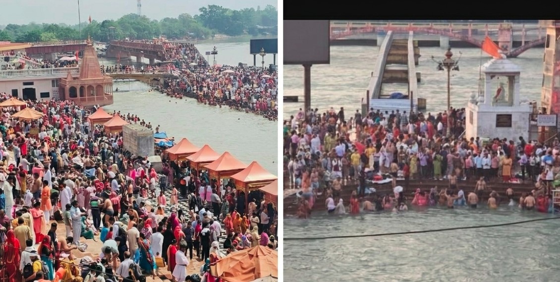 बुद्ध पूर्णिमा पर हरिद्वार में उमड़ा आस्था का सैलाब, “हर-हर गंगे” के जयघोष से गूंजे गंगा घाट